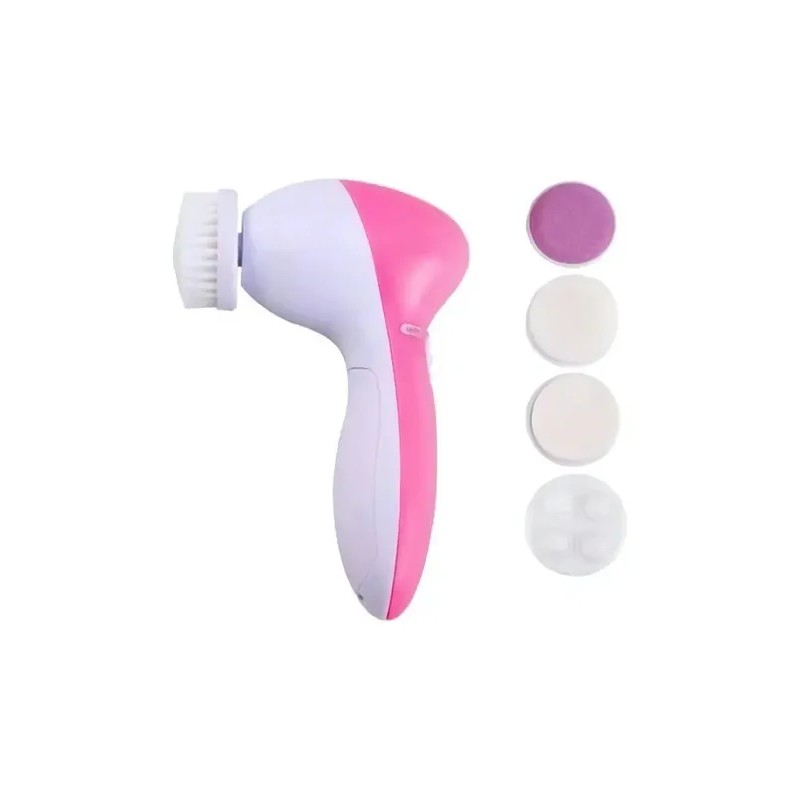 Cepillo Facial Limpieza 5en1 Exfoliante Rostro Belleza