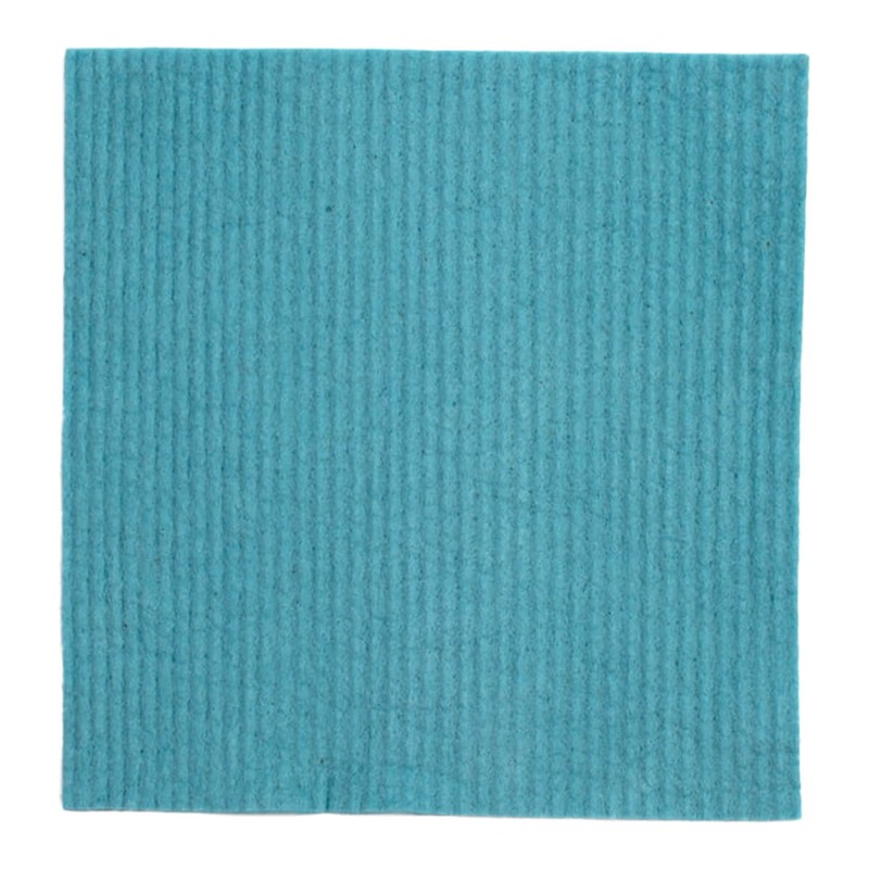Retro Kitchen Organic Dyed Compostable Sponge Cloth Set - Marine,