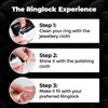 Ringlock - Semi-Permanent Ring Adjuster, Secure Your Ring, Discreet and