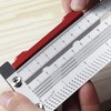 Ultra Precision Marking Ruler Stainless Steel Woodworking Scribing Ruler Gauging