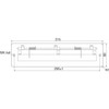 Gedotec Newspaper Flap Silver Mail Slot Letter Flap Stainless Steel