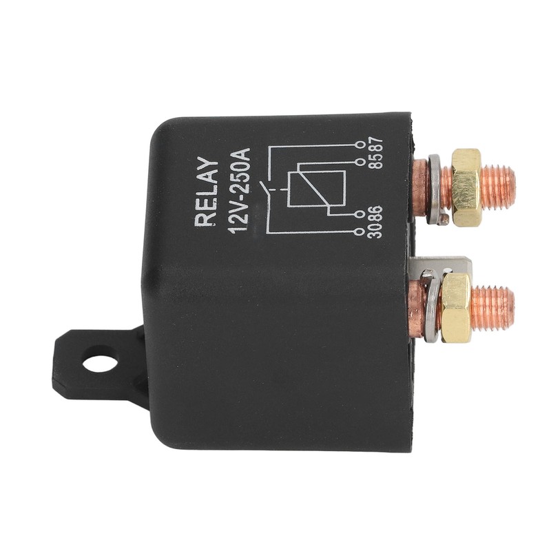 Car Starter Relay 4 Pin Normally Open Stainless Steel Brass