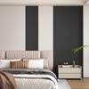 MODCART 16 Pack Slat Wall Panels, WPC Soundproof 3D Wall
