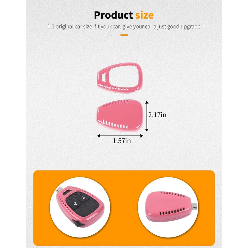 Hoolcar Key Fob Cover Key Holder Shell Remote Control Smart