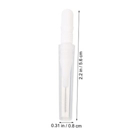 Gatuida 20Pcs Mini Makeup Brushes Portable Cosmetic Brushes for Eyebrow and Interdental Care Lightweight and Easy to Store for Friends and Family