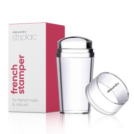 Sello de Silicona para Manicura Francesa Alessandro – French Nails Stamper para Nail Art Preciso | Fácil de Usar en Uñas Striplac, Profesional en Casa