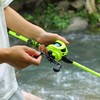 Sougayilang Baitcast & Spinning Reel and Fishing Rod Combo, IM7