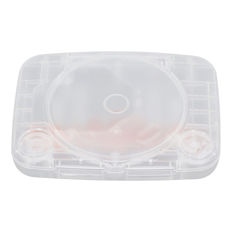 Console Replacement Shell Translucent Retro Console Case for PS1 for