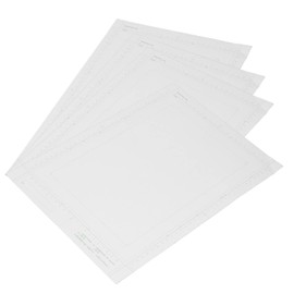 30 Sheets Manga Smooth Paper 120G B4 Portable Comic Paper Manga Comic Original Positioning Drawing Paper with Scale