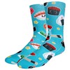 Benefeet Sox Novedad calcetines locos divertidos para hombres y niños,Sushi