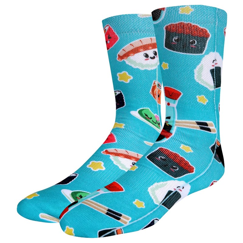 Benefeet Sox Novedad calcetines locos divertidos para hombres y niños,Sushi