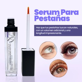 Serum Alargador Fortalecedor Pestañas Cejas Crecimiento