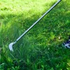 YEELOR Weeding Sickle, Steel Grass Sickle with Serrated Double-Edged Blade,