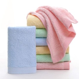MUKIN MUKIN Baby Bamboo Washcloths, Baby Face Towels - Extra Soft for Newborn/Infant/Kids/Adults - Ultra Soft for Baby Registry as Shower Set,12x12inch. (12 Pack.)