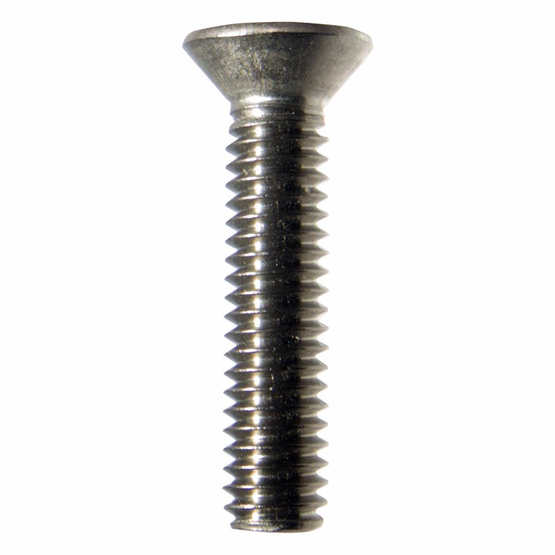 5/16-18 x 4" Flat Head Machine Screws, Phillips Drive, Stainless