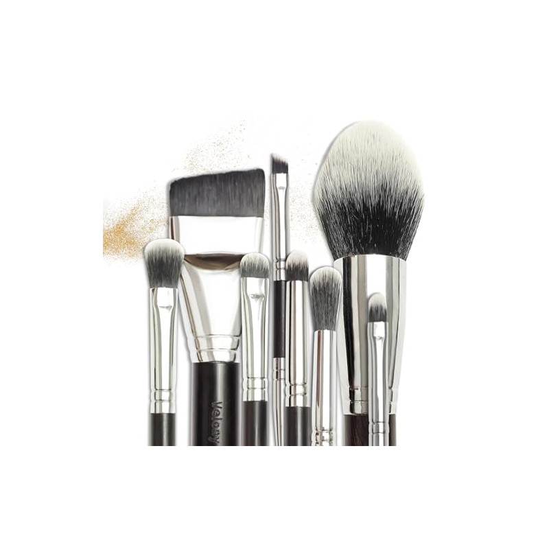 Juego de Brochas de Maquillaje de Viaje, Brochas de Maquillaje