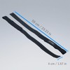FYGL Wrist Straps for Strength Training, Black - Double Layer