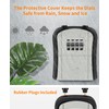 Portable Key Lock Box,Key Holder Safe Security Lock Box for