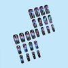 Colorful Starry Sky Clouds False Nails Long Square Press on