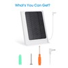 Unique Solar Panel Charger for Arlo Essential 2K Outdoor(2nd Gen)/Essential