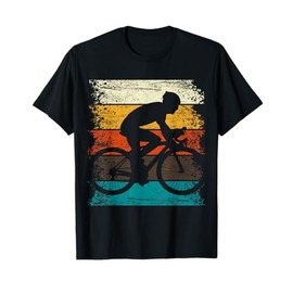Divertente Maglietta da Bicicletta retrò da Corsa Regalo per Ciclisti Maglietta