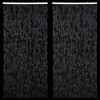 Boshen 2Panels Crystal Beaded Curtain 3FTx6.5FT Door Beads Clear Acrylic