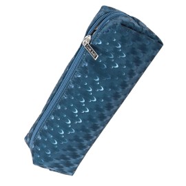 Online Premium Pencil Case, Pencil Case for Boys and Girls, Pencil Case with Zip, Ideal for School, Petrol Drops, pencil case