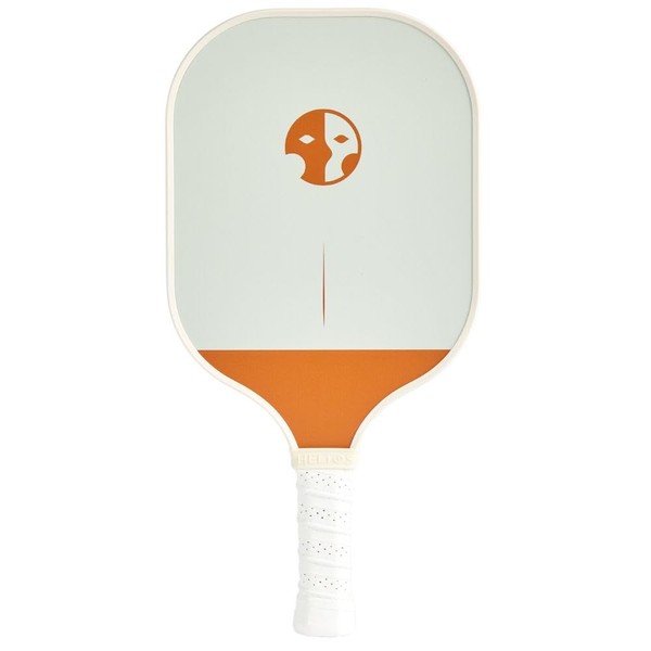 The Helios Pickleball Paddle - Rust | Particle-Printed Carbon Fiber