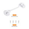 sourcing map 4 Inch Hook and Eye Latch, Barn Door