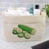 Azeeda Large 'Sliced Cucumber' Canvas Organiser/Storage Bag (OR00016070)