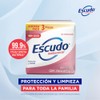 Escudo Antibacterial, Jabón de Tocador Protección con Vitamina E, 3