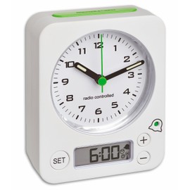 TFA-Dostmann Combo TFA 60.1511 Wireless Alarm Clock, 9 x 4 x 11.5 cm