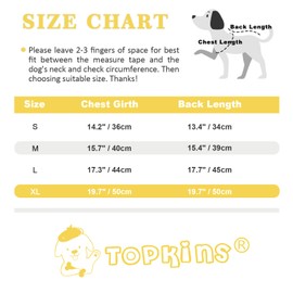 Topkins Dog Dresses, Dog Soft Skirt with Pearl Necklace, Summer Pet Clothes, Dog Wedding Outfit, Dog Princess Clothes for Medium Small Dog, White L