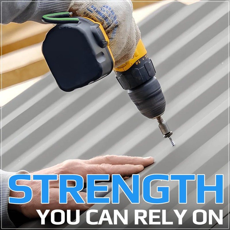 4.8 mm x 35 mm Roofing Screws, Hex Head Self-drilling