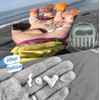 2PCS Sand Scoop with Shovel Sand,Flea Rake with Beach Mesh