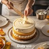 11 Inch Teak Wooden Spatula for Sourdough Starter Mixing -