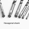 flintronic Auger Bit, Set of 6-Piece Hex Drill Bits 230mm