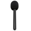 Wireless Mic Handheld Adapter with Windshield Foam Lightweight Interview Microphone