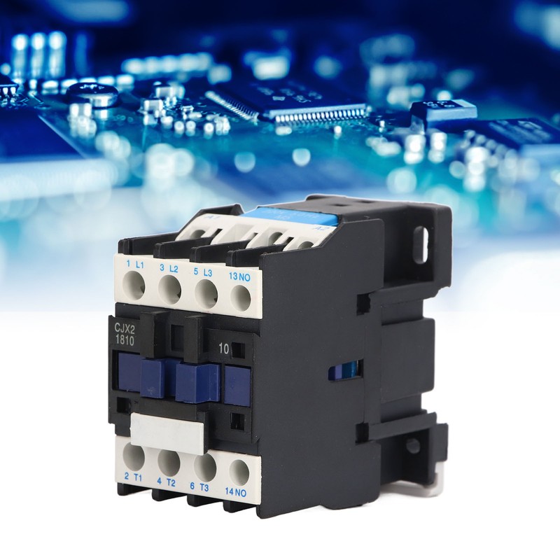 220V 18A AC Contactor Normally Open Electric Contactor Silver Alloy