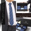 Ratom Tie & Tie Clip Set w/ 5 Ties +