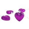 Christmas Concepts® Pack of 8 - 60mm Heart Shaped Christmas