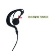BVMAG Walkie Talkie Earpiece with Mic PTT G Shape Headset
