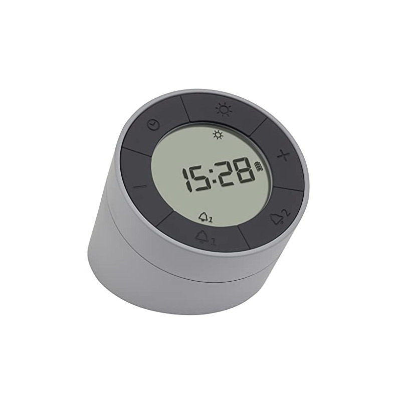 TFA Dostmann Wecker & Nachtlicht TIME & Light, 60.2029.10, 2