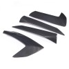 MODY 4PCS ABS Carbon Fiber Door Handle Trim Cover For