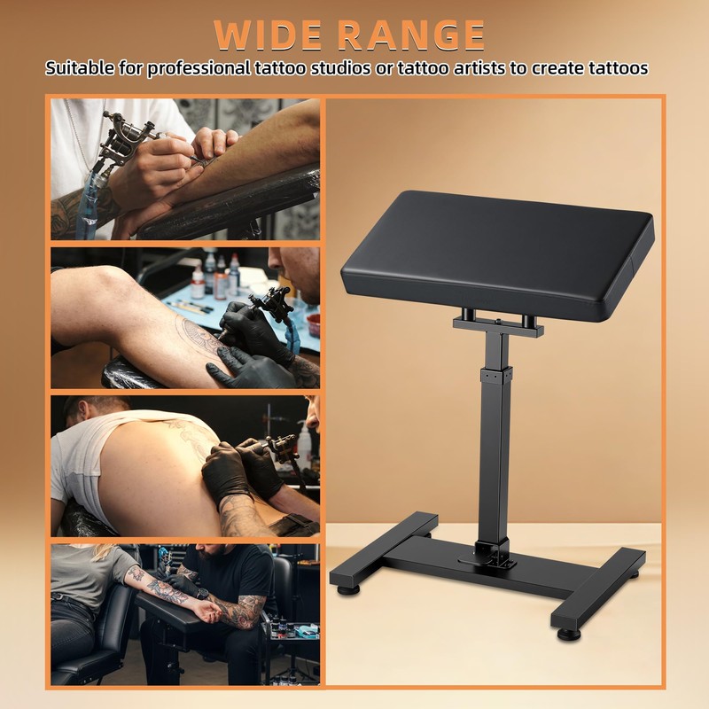 POARMEEY Upgraded Tattoo Arm rest XXL, Hydraulic System Adjustable Height