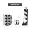 Unbranded Gas Brake Emergency Pedal Cover For Mercedes C E