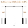 Pull Down Closet Rod,Pull Down Closet Rods for Hanging Clothes,