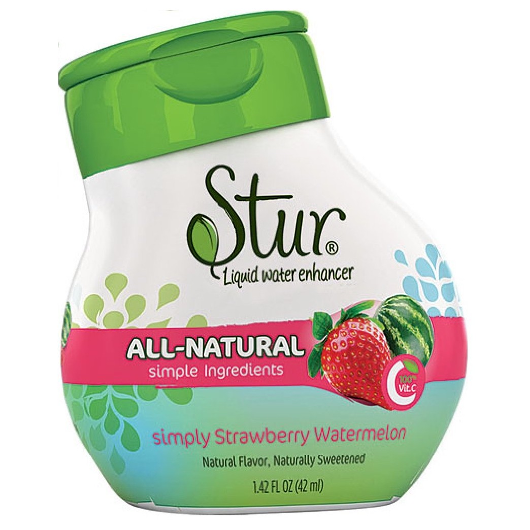 Stur - Strawberry Watermelon - Liquid Water Enhancement, 1.42 Ounce Bottle (Pack of 3)