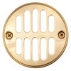 Westbrass Shower Strainer Set with Screws, Grill and Crown, Polished