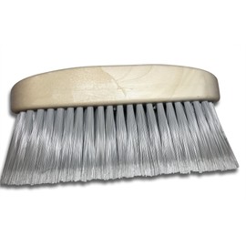 8" Silver Flagged Plastic